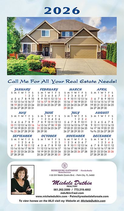 Real Estate Calendars | Reamark personalized real estate calendars